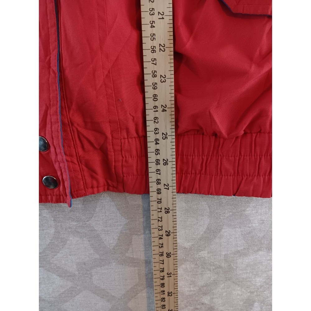 Vintage Be in the Current Seen Jacket Womens Large Red Long Sleeve - Picture 4 of 8
